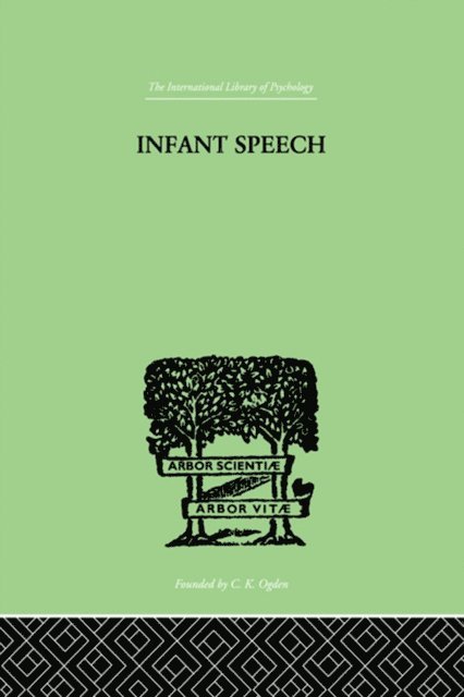 M.M. Lewis - Infant Speech, E-bok