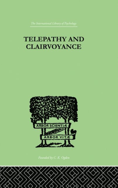 Rudolf Tischner - Telepathy and Clairvoyance, E-bok