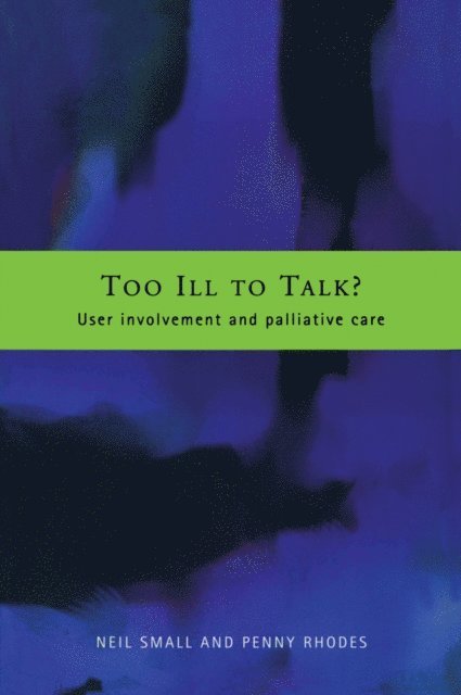 Neil Small, Penny Rhodes - Too Ill to Talk?, E-bok