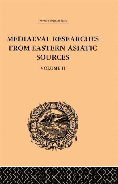 E. Bretschneider - Mediaeval Researches from Eastern Asiatic Sources, E-bok. Tillgänglighet: Lägg i varukorg