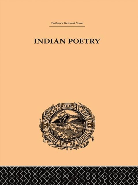 Edward Arnold - Indian Poetry, E-bok