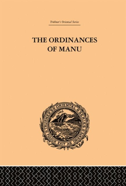 Arthur Coke Burnell - Ordinances of Manu, E-bok. Tillgänglighet: Lägg i varukorg