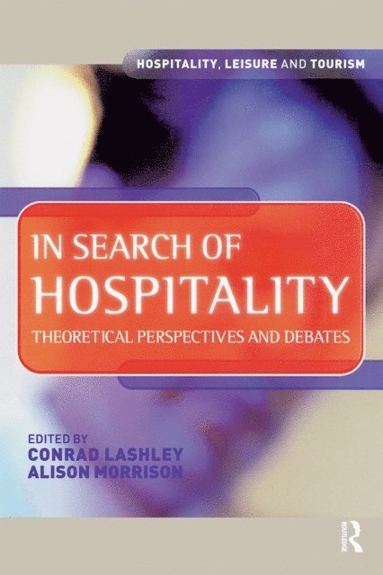 Alison Morrison, Conrad Lashley - In Search of Hospitality, E-bok