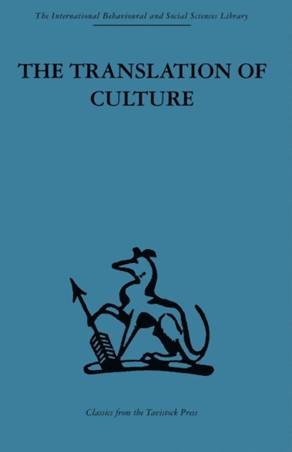 T. O. Beidelman - Translation of Culture, E-bok