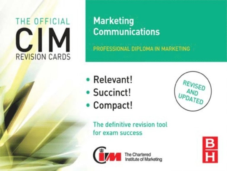 Gill Wood - CIM Revision Cards Marketing Communications, E-bok. Tillgänglighet: Lägg i varukorg
