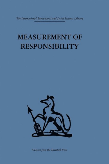 Elliott Jaques - Measurement of Responsibility, E-bok