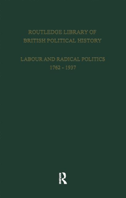 S. Maccoby - Routledge Library of British Political History, E-bok