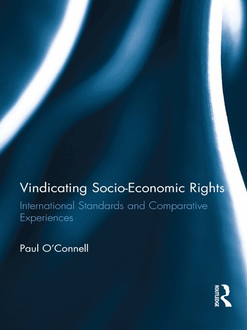 Paul O'Connell - Vindicating Socio-Economic Rights, E-bok