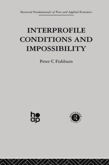 Peter C. Fishburn - Interprofile Conditions and Impossibility, E-bok
