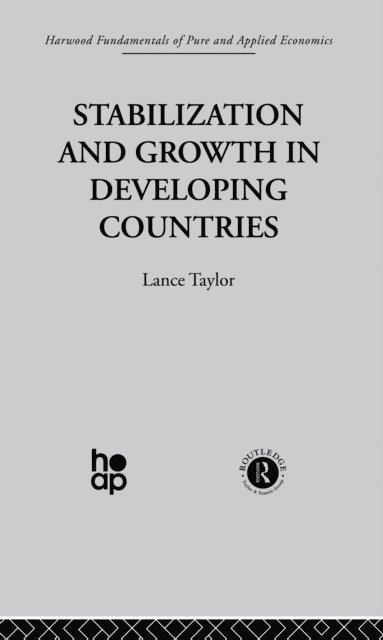 L. Taylor - Stabilization and Growth in Developing Countries, E-bok