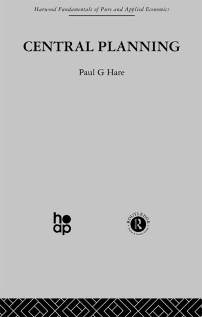 P. Hare - Central Planning, E-bok