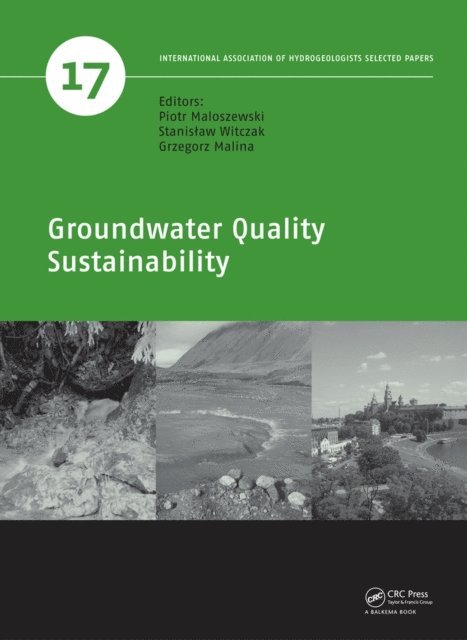 Grzegorz Malina, Stanislaw Witczak, Piotr Maloszewski - Groundwater Quality Sustainability, E-bok
