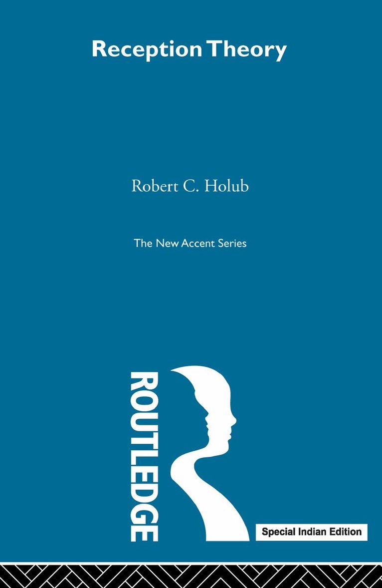 Robert C. Holub - Reception Theory, E-bok