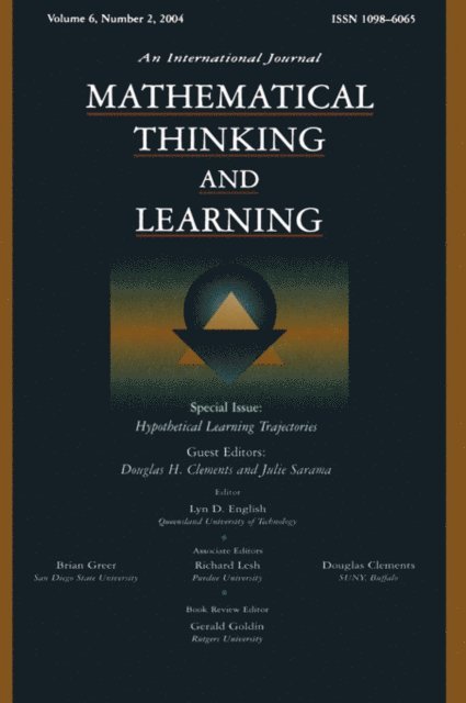 Julie Sarama, Douglas H. Clements - Hypothetical Learning Trajectories, E-bok
