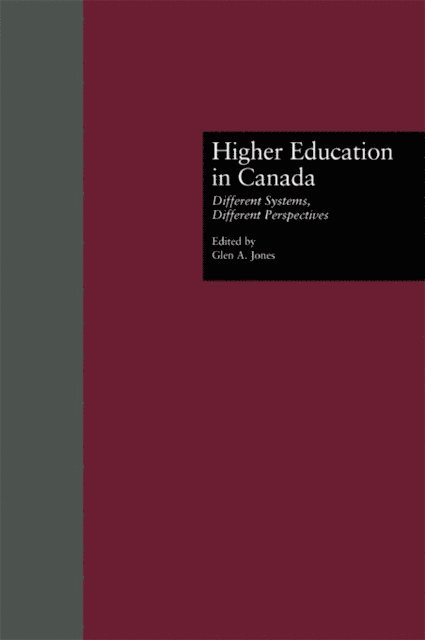 Glen A. Jones - Higher Education in Canada, E-bok