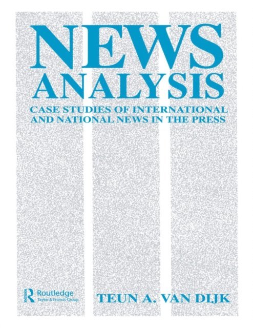 Teun A. van Dijk - News Analysis, E-bok