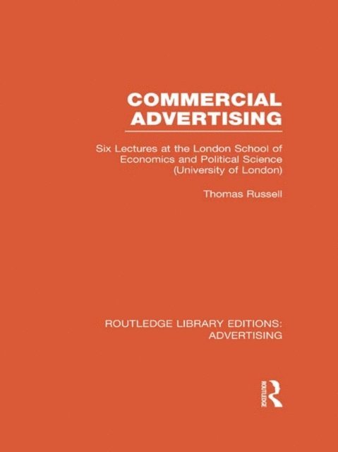 Thomas Russell - Commercial Advertising (RLE Advertising), E-bok