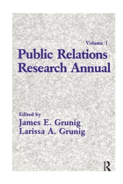 Larissa A. Grunig, James E. Grunig - Public Relations Research Annual, E-bok