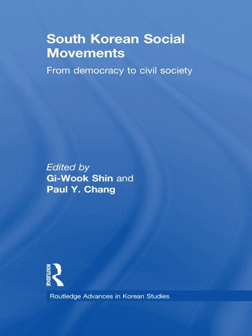 Gi-Wook Shin, Paul Chang - South Korean Social Movements, E-bok