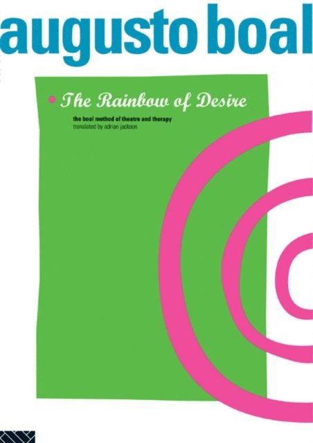 Augusto Boal - Rainbow of Desire, E-bok