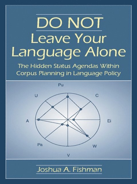 Joshua A. Fishman - DO NOT Leave Your Language Alone, E-bok