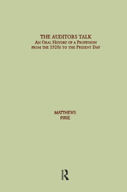 Jim Pirie, Derek Matthews - Auditor's Talk, E-bok