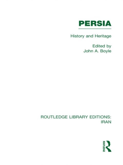 John Boyle - Persia (RLE Iran A), E-bok