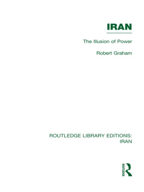 Robert Graham - Iran (RLE Iran D), E-bok