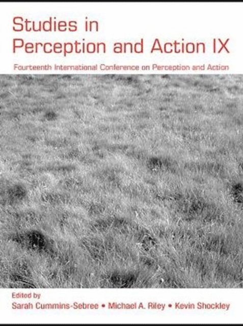 Sarah Cummins-Sebree - Studies in Perception and Action IX, E-bok