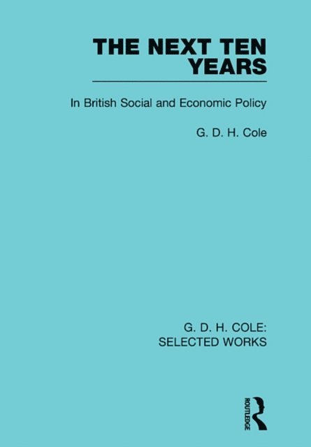 G Cole - Next Ten Years, E-bok