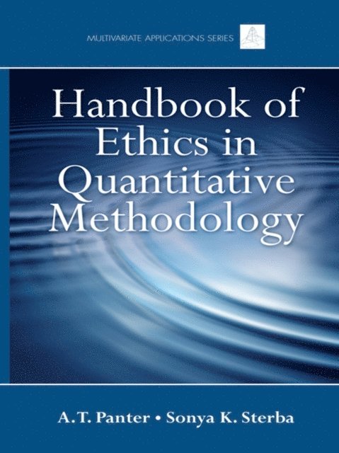 A. T. Panter - Handbook of Ethics in Quantitative Methodology, E-bok