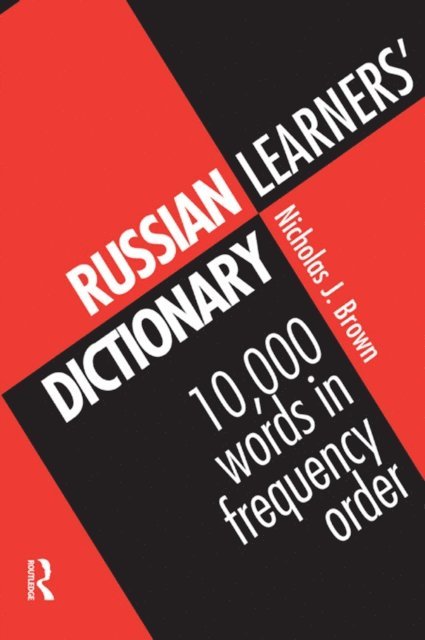 Nicholas Brown - Russian Learners' Dictionary, E-bok