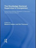 Routledge Doctoral Supervisor's Companion