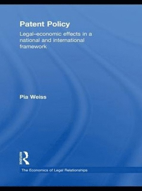 Pia Weiss - Patent Policy, E-bok