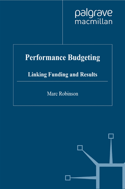 M. Robinson - Performance Budgeting, E-bok