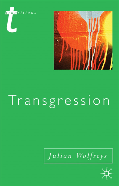 Julian Wolfreys - Transgression, E-bok