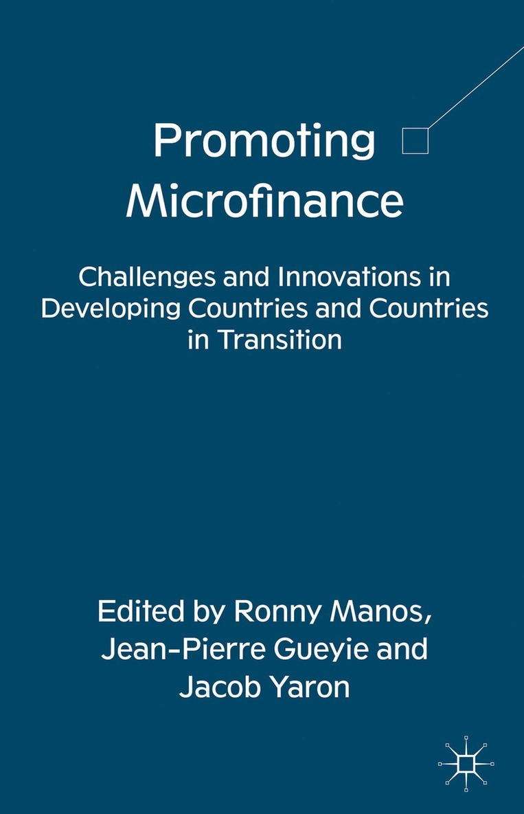 R. Manos, J. Gueyie, J. Yaron - Promoting Microfinance, Inbunden. Tillgänglighet: Lägg i varukorg