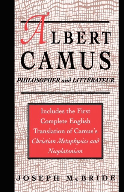 J. McBride - Albert Camus, E-bok