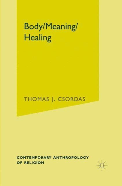 T. Csordas - Body, Meaning, Healing, E-bok