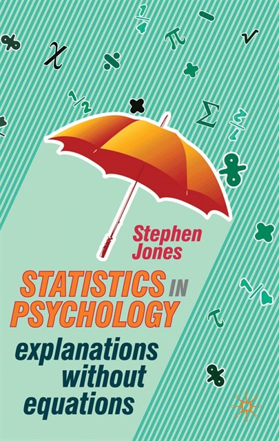 Stephen Jones - Statistics in Psychology, E-bok