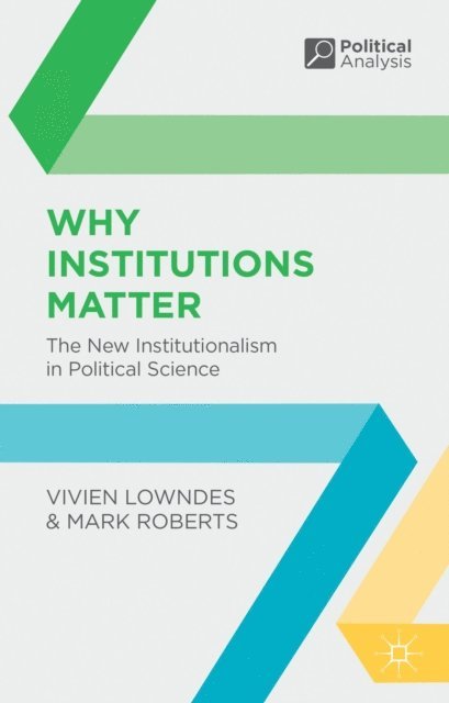 Vivien Lowndes, Mark Roberts - Why Institutions Matter, E-bok