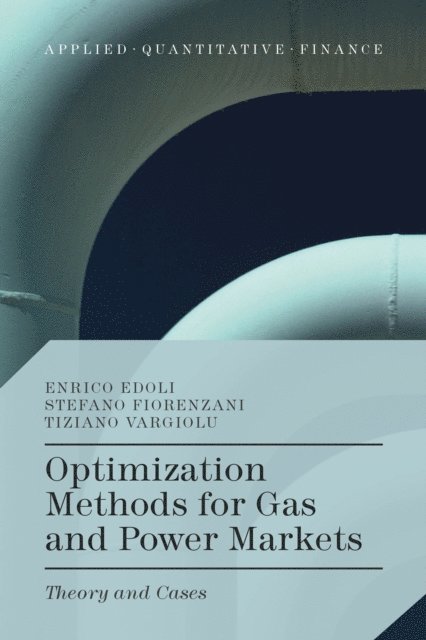 Tiziano Vargiolu, Stefano Fiorenzani, Enrico Edoli - Optimization Methods for Gas and Power Markets, E-bok
