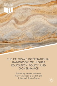 Palgrave International Handbook of Higher Education Policy and Governance
