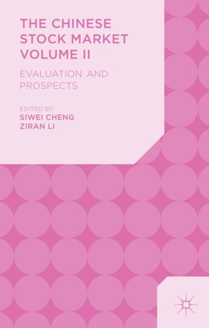 Z. Li, S. Cheng - Chinese Stock Market Volume II, E-bok