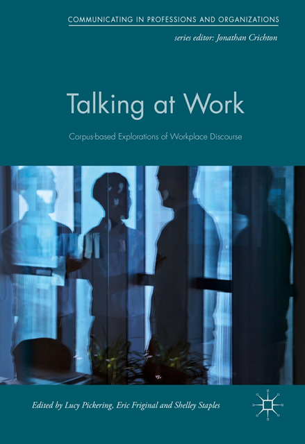 Shelley Staples, Eric Friginal, Lucy Pickering - Talking at Work, E-bok