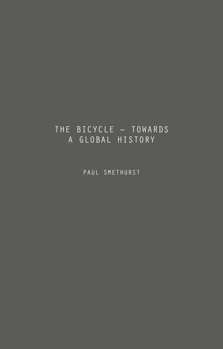 Bicycle — Towards a Global History