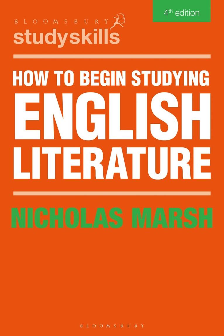 Nicholas Marsh - How to Begin Studying English Literature, Häftad