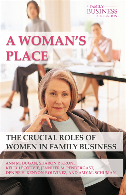 D. Kenyon-Rouvinez, J. Pendergast, K. LeCouvie, S. Krone, A. Dugan - Woman's Place, E-bok