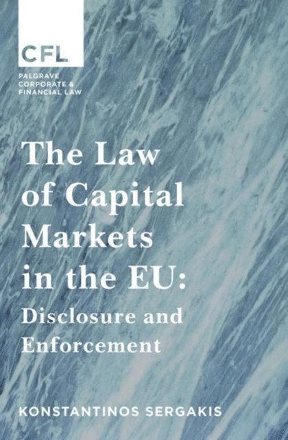 Konstantinos Sergakis - Law of Capital Markets in the EU, E-bok