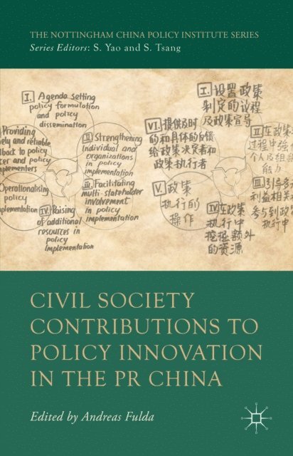 A. Fulda - Civil Society Contributions to Policy Innovation in the PR China, E-bok